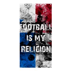 Football Is My Religion Shower Curtain 36  X 72  (stall)  by Valentinaart