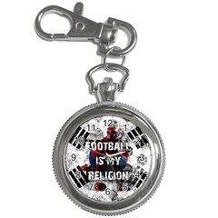 Football Is My Religion Key Chain Watches by Valentinaart