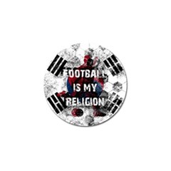 Football Is My Religion Golf Ball Marker by Valentinaart