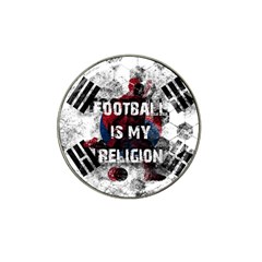 Football Is My Religion Hat Clip Ball Marker by Valentinaart