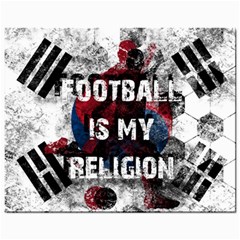 Football Is My Religion Mini Button Earrings by Valentinaart