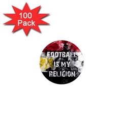 Football Is My Religion 1  Mini Magnets (100 Pack)  by Valentinaart