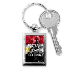 Football Is My Religion Key Chains (rectangle)  by Valentinaart