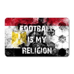 Football Is My Religion Magnet (rectangular) by Valentinaart