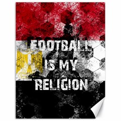 Football Is My Religion Canvas 18  X 24   by Valentinaart