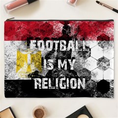 Football Is My Religion Cosmetic Bag (xxxl)  by Valentinaart