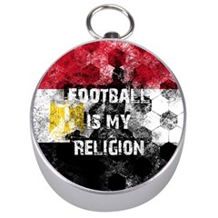 Football Is My Religion Silver Compasses by Valentinaart