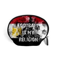 Football Is My Religion Accessory Pouches (small)  by Valentinaart