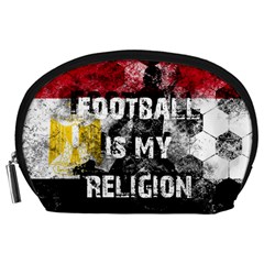 Football Is My Religion Accessory Pouches (large)  by Valentinaart