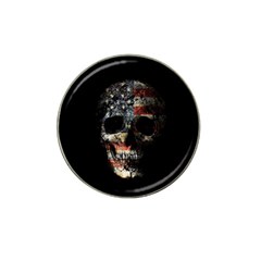 Skull Hat Clip Ball Marker by Valentinaart