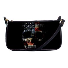 Skull Shoulder Clutch Bags by Valentinaart