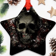 Skull Ornament (star)