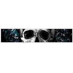 Skull Large Flano Scarf  by Valentinaart