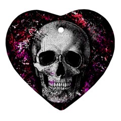 Skull Ornament (Heart)