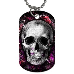 Skull Dog Tag (Two Sides)