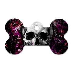 Skull Dog Tag Bone (Two Sides)