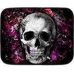 Skull Double Sided Fleece Blanket (Mini)  35 x27  Blanket Front