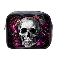 Skull Mini Toiletries Bag 2-side by Valentinaart