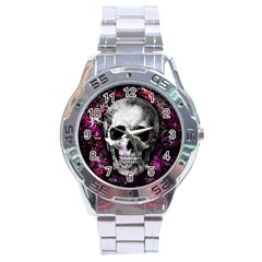 Skull Stainless Steel Analogue Watch