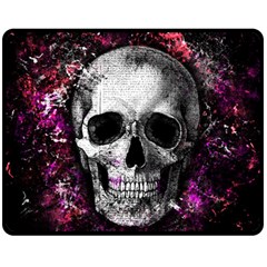 Skull Double Sided Fleece Blanket (Medium) 