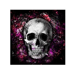 Skull Small Satin Scarf (Square)