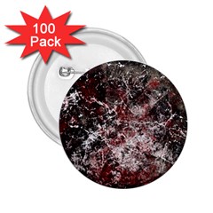 Grunge pattern 2.25  Buttons (100 pack) 