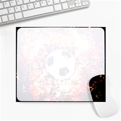 Football  Large Mousepads by Valentinaart