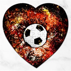 Football  Jigsaw Puzzle (heart)