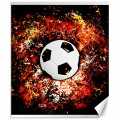 Football  Canvas 20  X 24   by Valentinaart