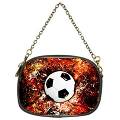 Football  Chain Purses (one Side)  by Valentinaart