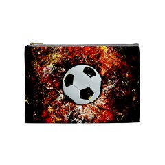 Football  Cosmetic Bag (medium)  by Valentinaart