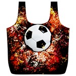 Football  Full Print Recycle Bags (L)  Front