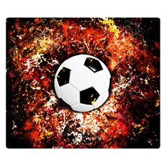 Football  Double Sided Flano Blanket (small)  by Valentinaart