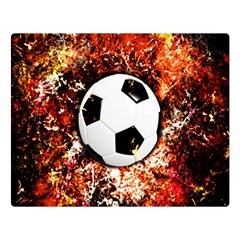 Football  Double Sided Flano Blanket (large)  by Valentinaart