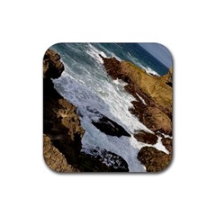 Jobo Beach Isabela Puerto Rico  Rubber Coaster (square)  by StarvingArtisan