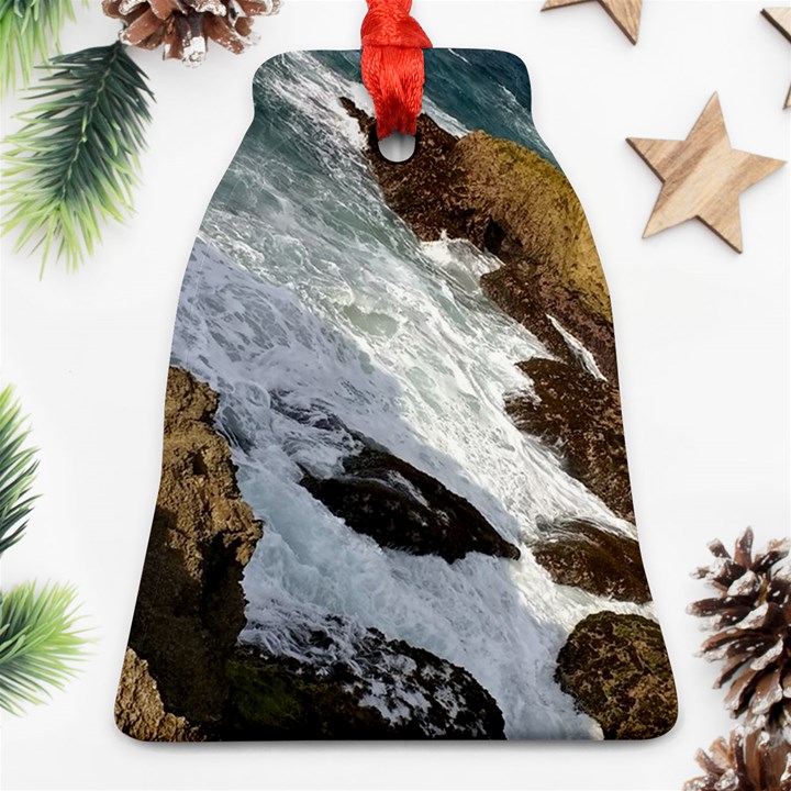 Jobo Beach Isabela Puerto Rico  Ornament (Bell)