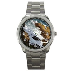 Jobo Beach Isabela Puerto Rico  Sport Metal Watch by StarvingArtisan