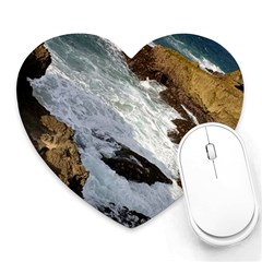 Jobo Beach Isabela Puerto Rico  Heart Mousepads by StarvingArtisan