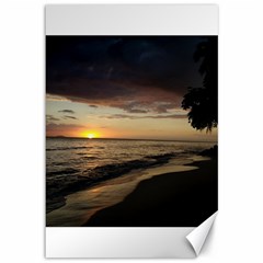 Rincon Puerto Rico Sunset Canvas 12  X 18   by StarvingArtisan