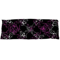 Dark Intersecting Lace Pattern Body Pillow Case (dakimakura) by dflcprints