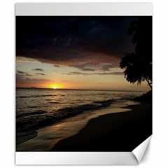 Sunset Rincon Puerto Rico  Canvas 20  X 24   by StarvingArtisan