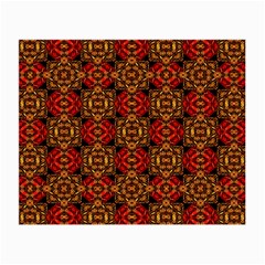 Colorful Ornate Pattern Design Small Glasses Cloth by dflcprints