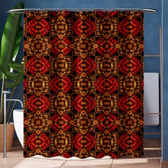 Colorful Ornate Pattern Design Shower Curtain 60  X 72  (medium)  by dflcprints