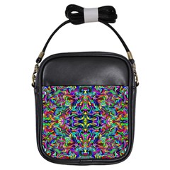 Colorful-17 Girls Sling Bags by ArtworkByPatrick