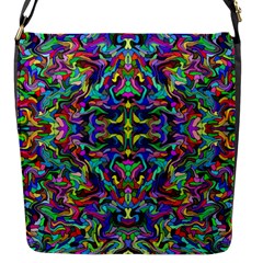 Colorful-17 Flap Messenger Bag (s) by ArtworkByPatrick