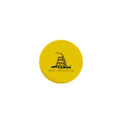 Gadsden Flag Don t Tread On Me 1  Mini Magnets