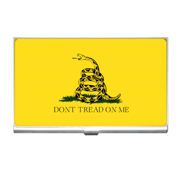 Gadsden Flag Don t tread on me Business Card Holders