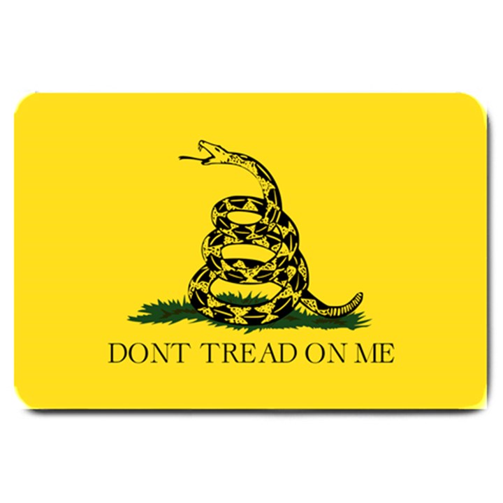 Gadsden Flag Don t tread on me Large Doormat 