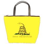 Gadsden Flag Don t tread on me Bucket Bags Front