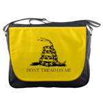 Gadsden Flag Don t tread on me Messenger Bags Front